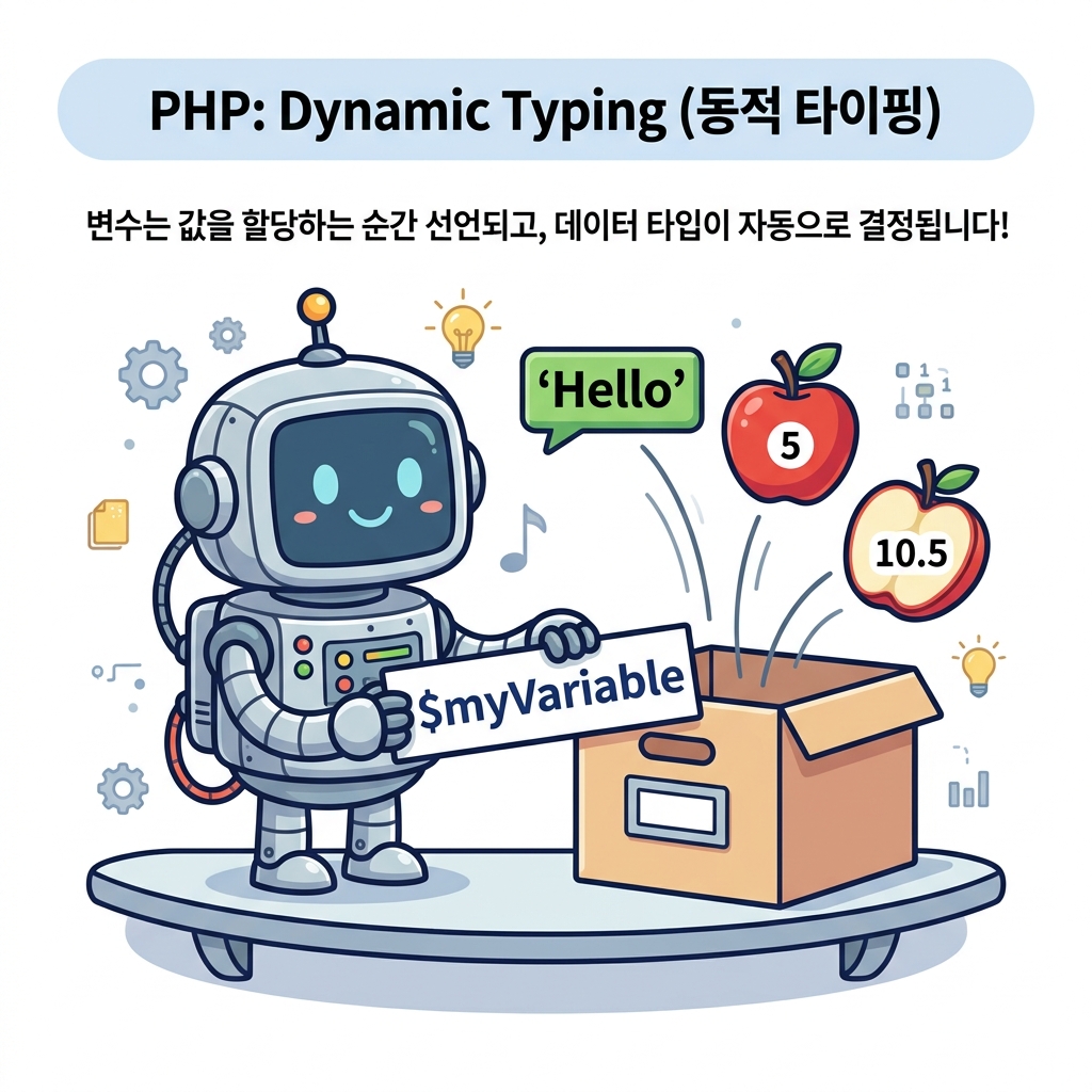 Variable Declaration Concept Cartoon