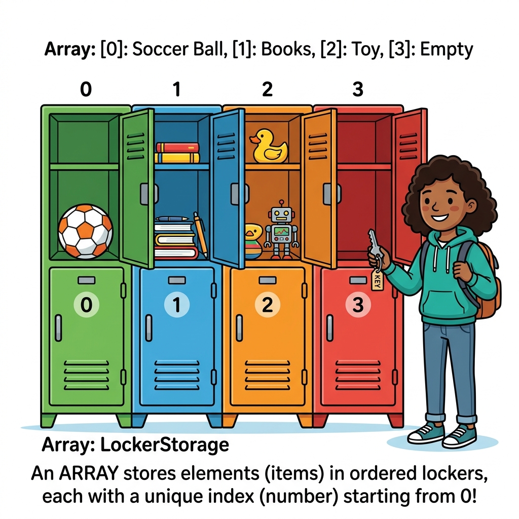 Array Concept Cartoon
